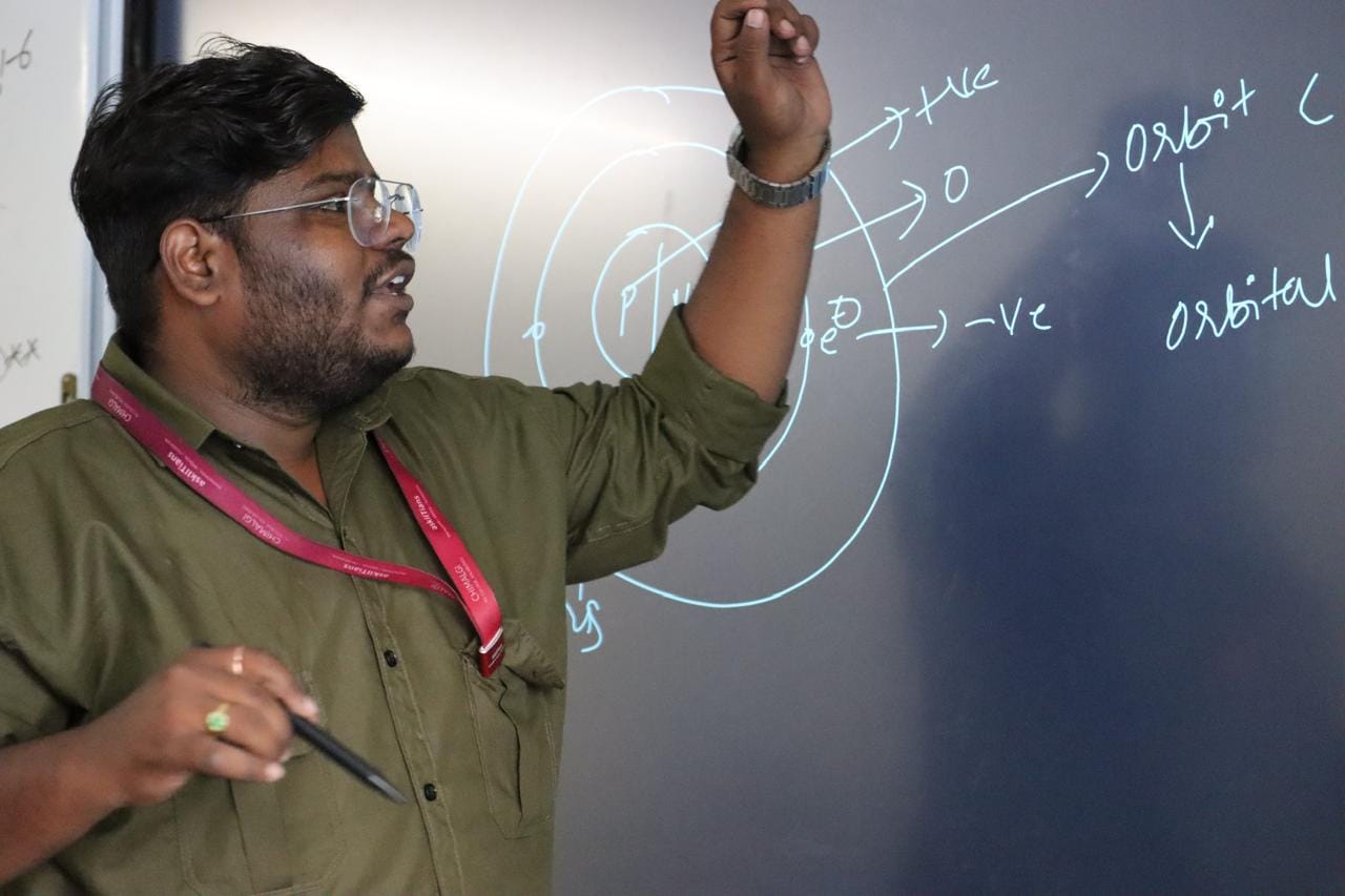 Science faculty member at Chimalgi PU College